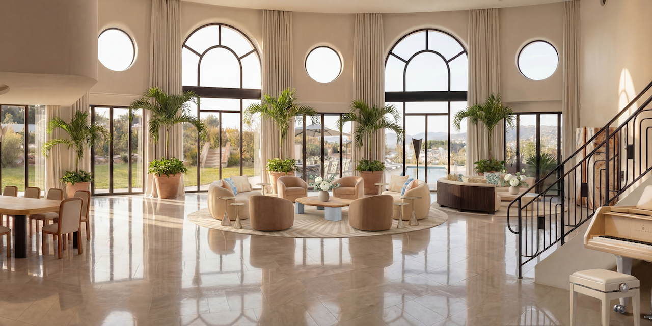 Former ballroom takes centre stage in €27.25mn Riviera residence